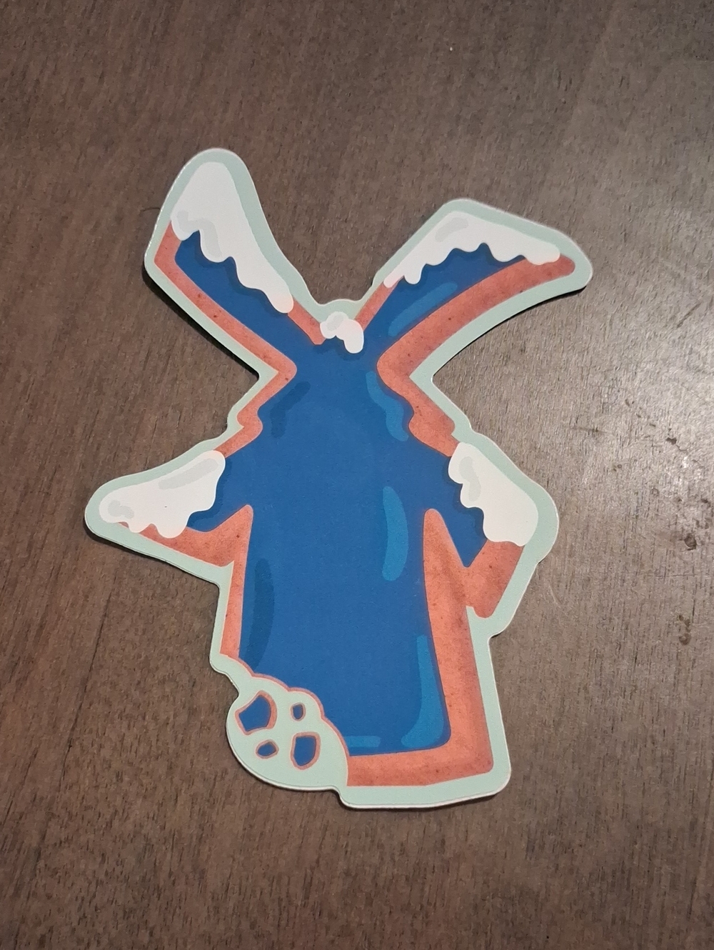 Dutch Bros Christmas Cookie Windmill Sticker